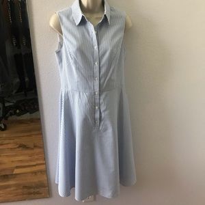 Seersucker dress by London Times size 6